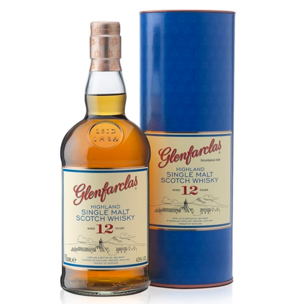 Glenfarclas 12 years old liter fles