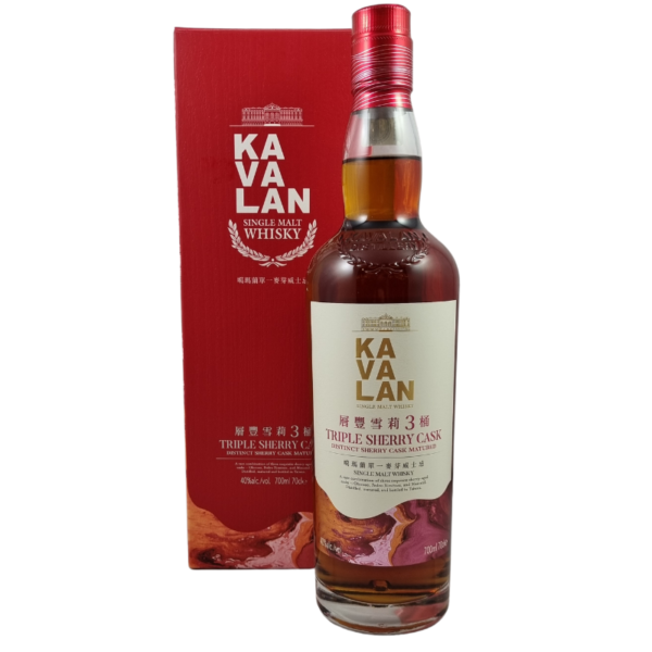 Kavalan Triple Sherry Cask 40%