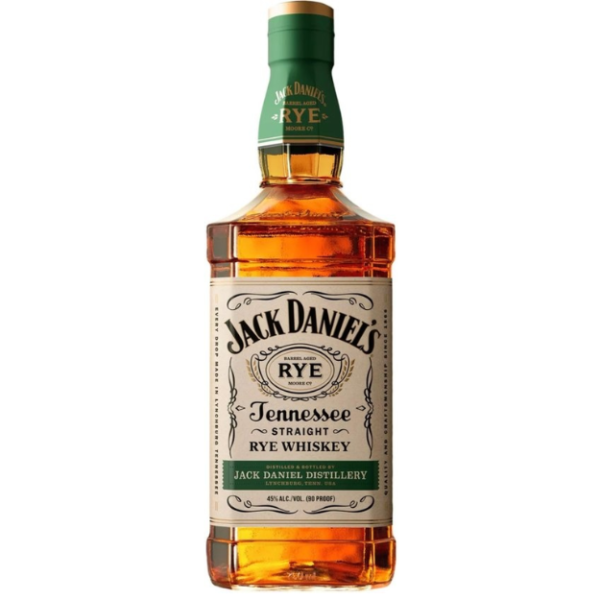 Jack Daniels Straight Rye whiskey